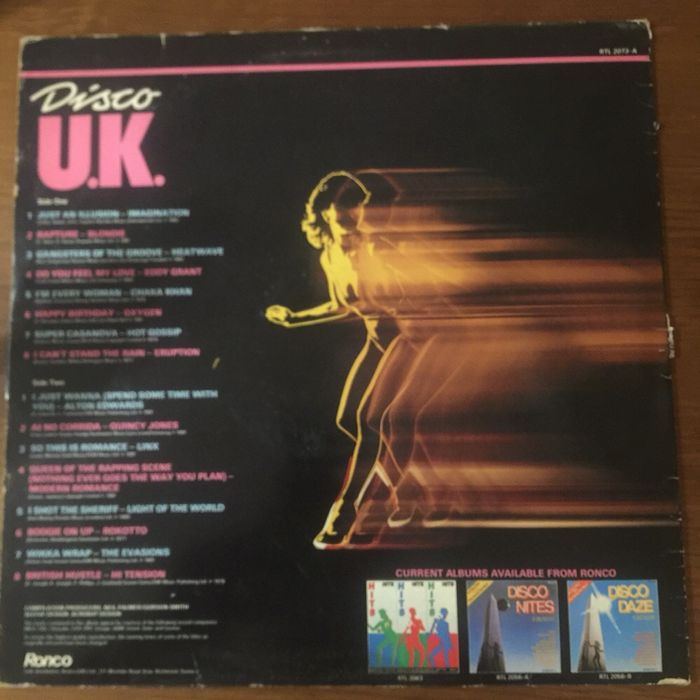 Disco vinil disco UK + disco US