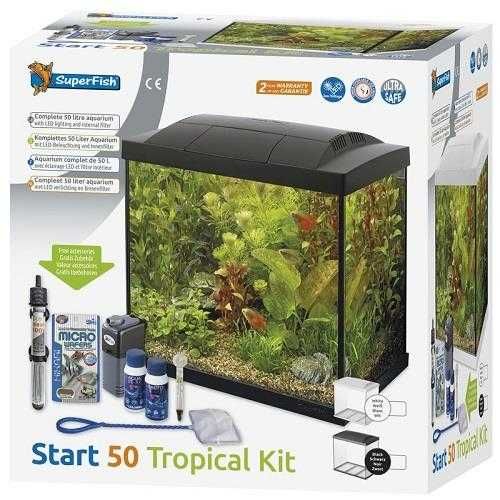 Aquário SUPERFISH START 50 TROPICAL completamente autônomo