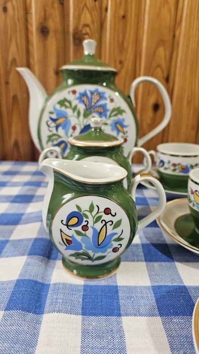 Zastawa kaszubskie wzory PRL Lubiana