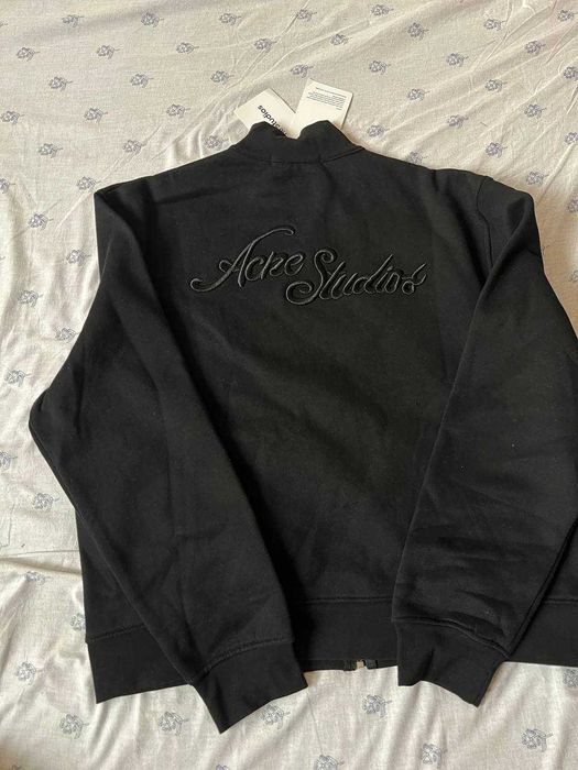 Acne Studios bluza czarna zip L