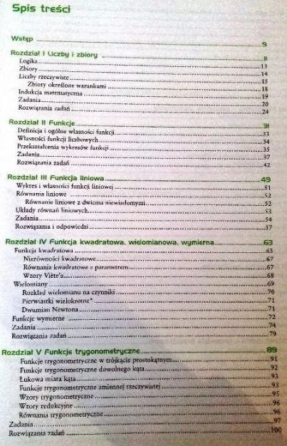 Paszport maturzysty MATEMATYKA Miziołek LICEUM repetytorium matura