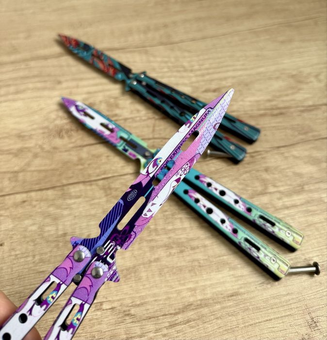 Тренувальний ніж-метелик балисонг  Elf