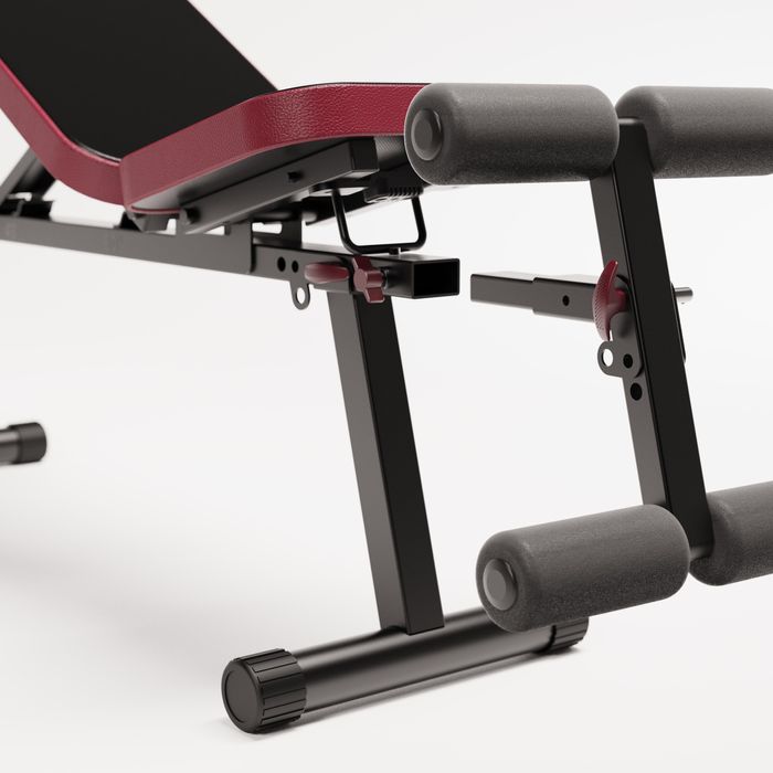 Banco de Musculação Dobrável, Inclinável, Abdominais - Bench 500 Fold