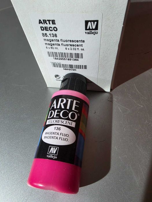 Tintas Vallejo Arte Deco Fluorescent
