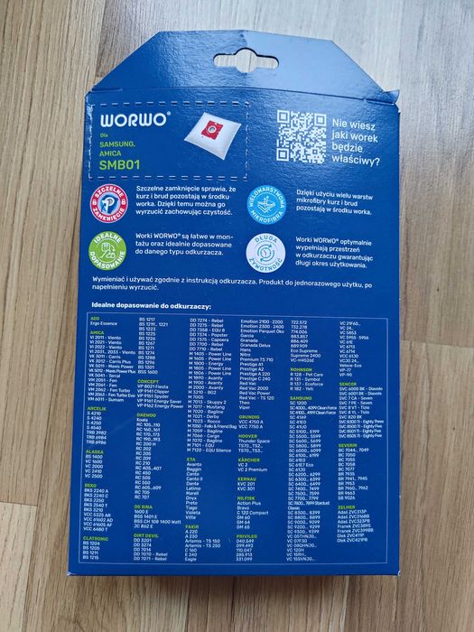 Worki do odkurzacza