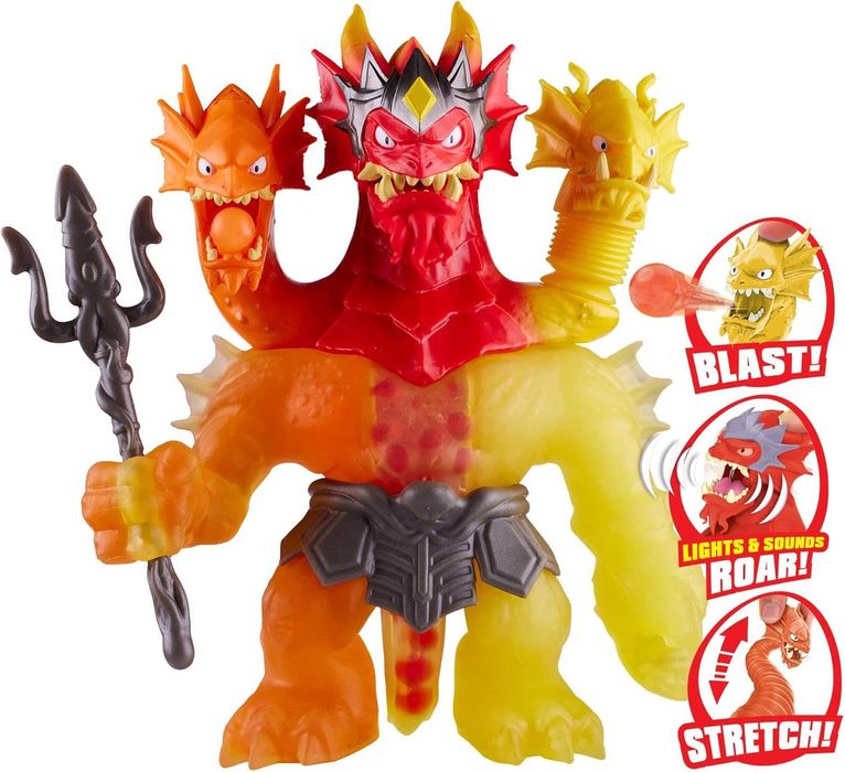 Goo Jit Zu Gigante King Hydra Lava Fury (Novo / Selado) – Edição Especial