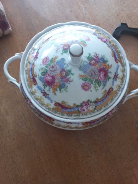 Limoges Terrine and Plate Set