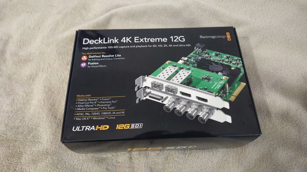 Karta Blackmagic DeckLink 4K Extreme 12G