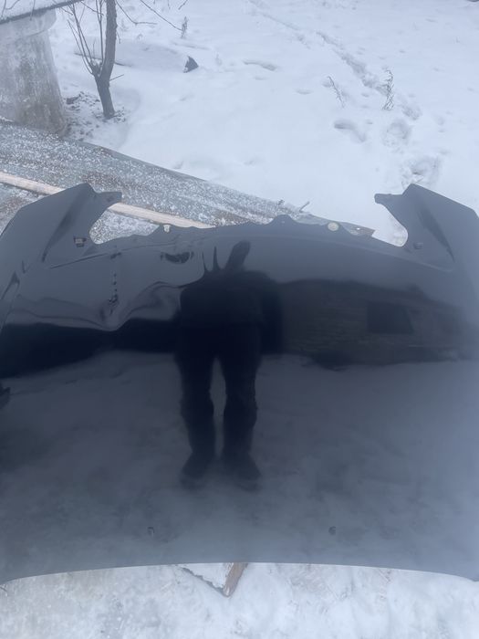 Капот mazda 3 bk хетчбек чорний