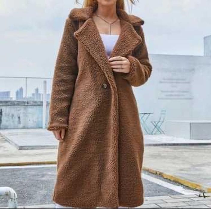 Пальто шубка штучна