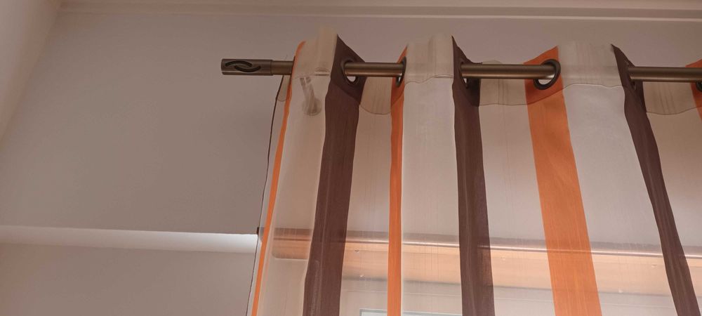 Varão de Latão Dourado escuro  -  2 Cortinados-  Conjunto ou Separado