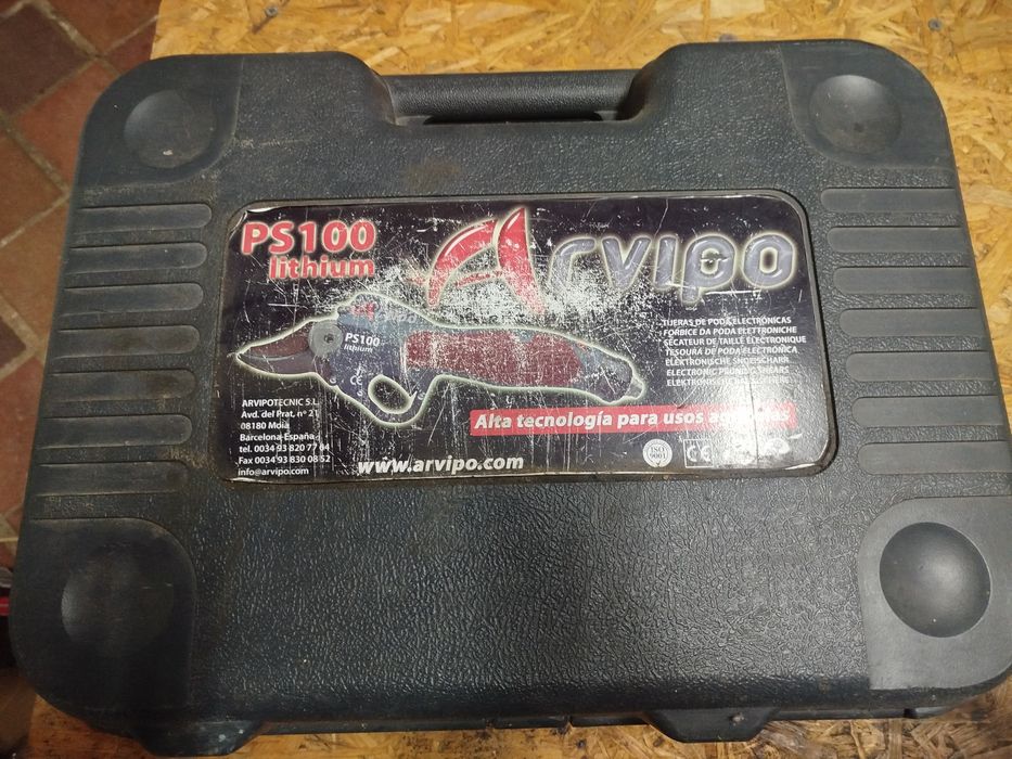 Tesoura poda elétrica ARVIPO PS100 lithium