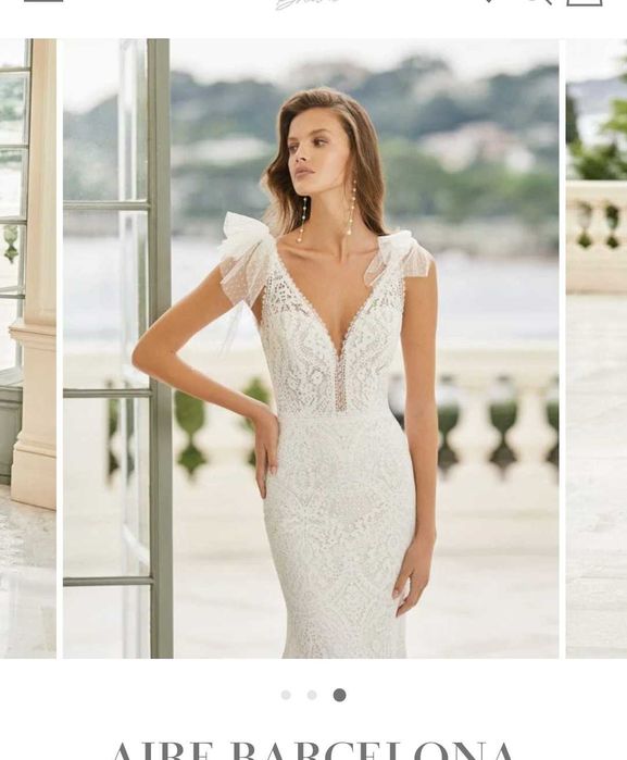 Vestido de noiva Aire Barcelona