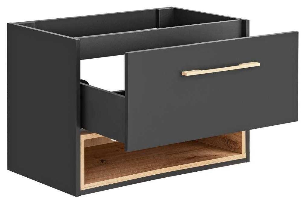 ZZ2164 - Borneo, Szafka pod umywalkę 80 cm z szufladą - COMAD