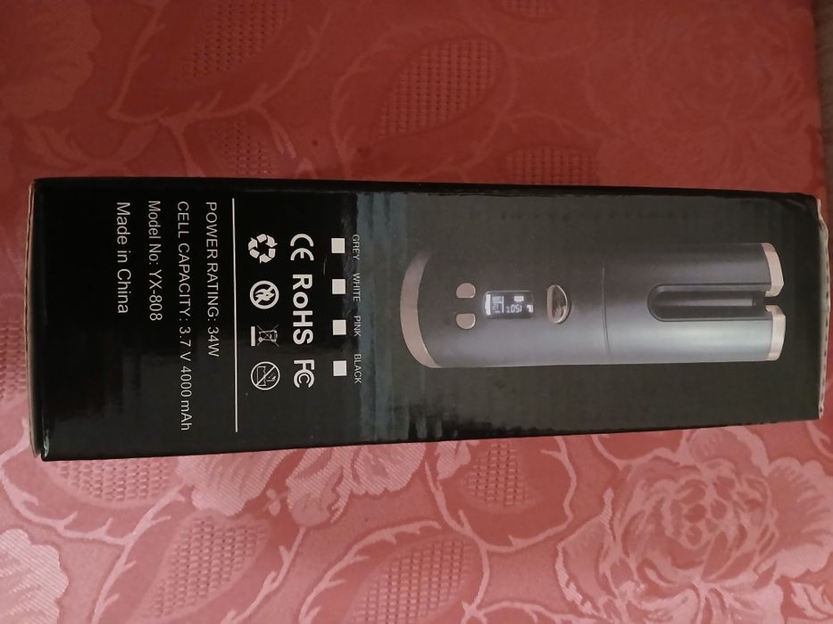 Фен -щетка стайлер. Беспроводная плойка для волос