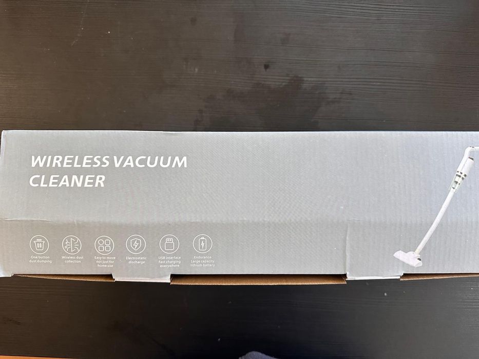 Aspirador wireless recarregável