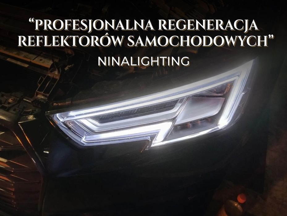 Polerowanie reflektorów z dojazdem lub pełna regeneracja u nas