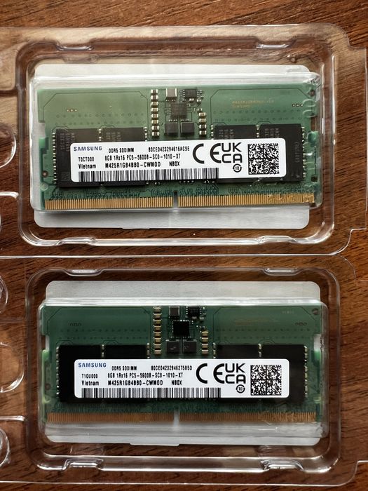 Оперативна память для ноутбука ddr5 5600 8gb
