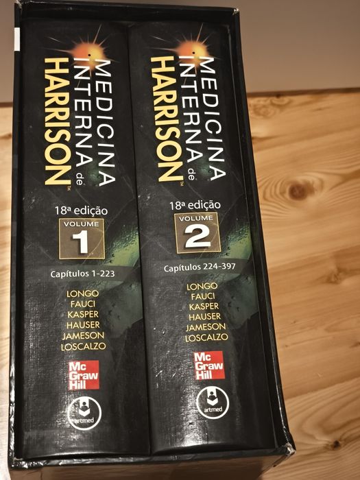 Harrison, 18th Edition, Portuguese, 2 Volumes