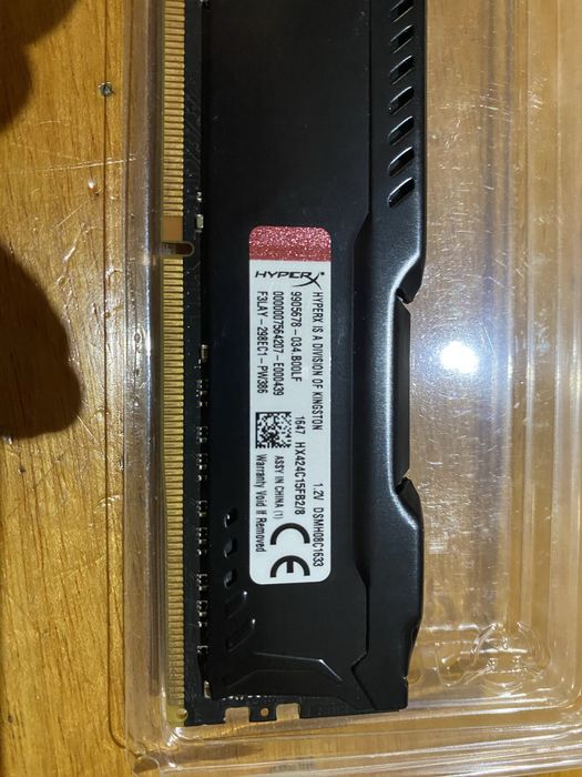Memoria RAM DDR4 2400Mhz HyperX Fury 8GB