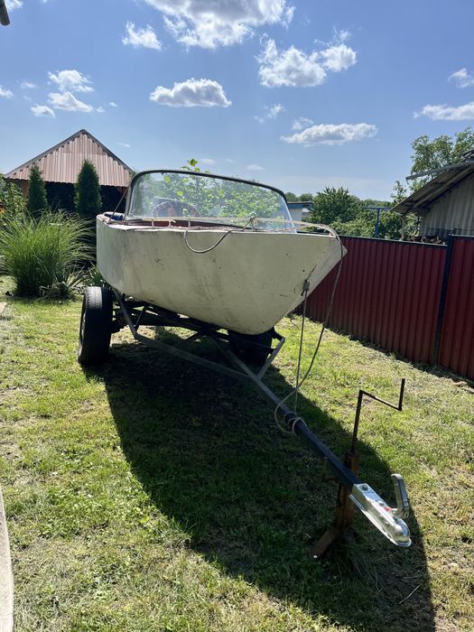 Продам Лодку з мотором і прицепом)
