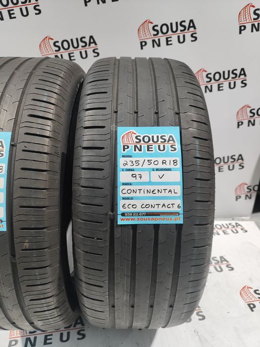 2 pneus semi novos 235-50R18 97V  Continental - Oferta dos Portes