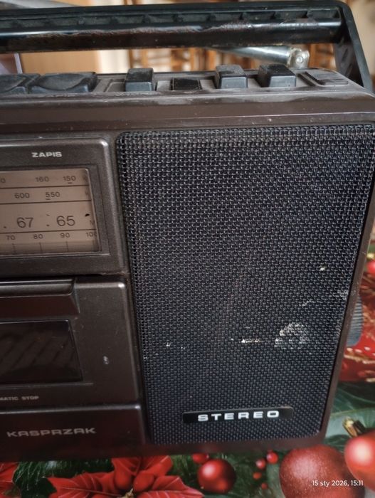 Radiomagnetofon Kasprzak RM 451 stereo.