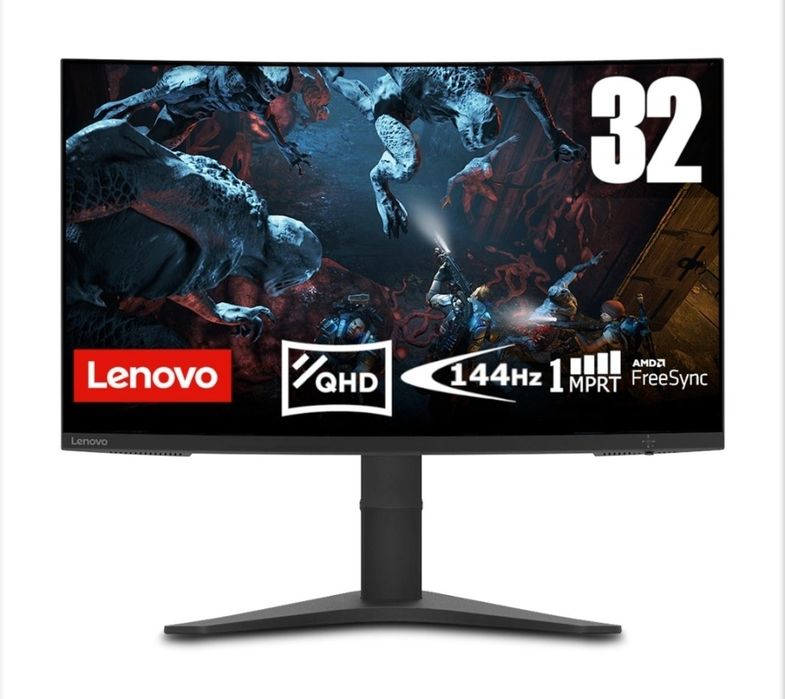 Monitor Lenovo G32qc-10 czarny