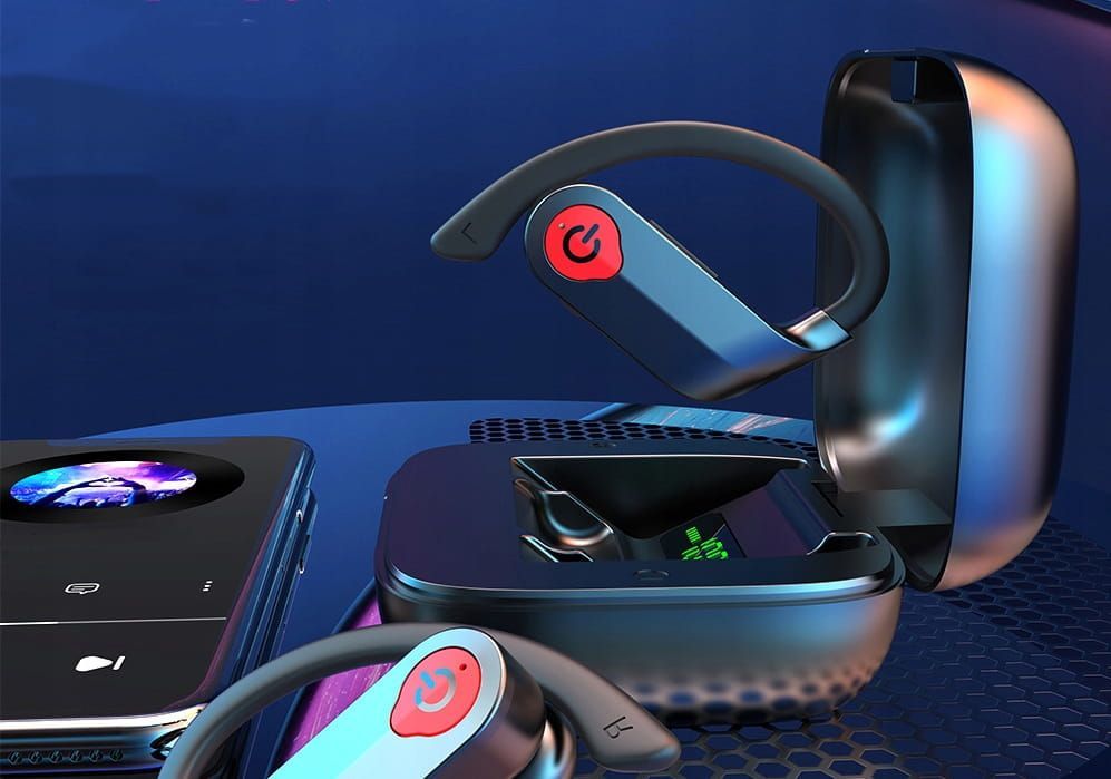 Słuchawki Power HBQ PRO-1 Bluetooth 5.1 z PowerBankiem 1500mAh