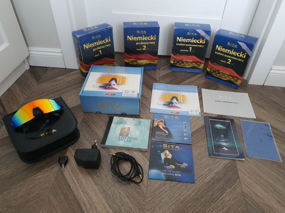 SITA Zestaw Język Niemiecki * Podstawowy Średnio Zaawansowany KOMPLET!