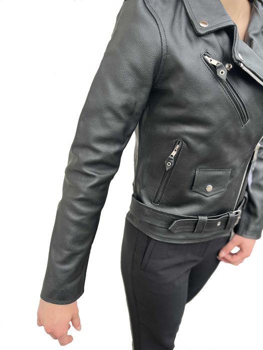 Nowość Kurtka Damska Ramoneska Skórzana Motocyklowa Rozmiarówka !