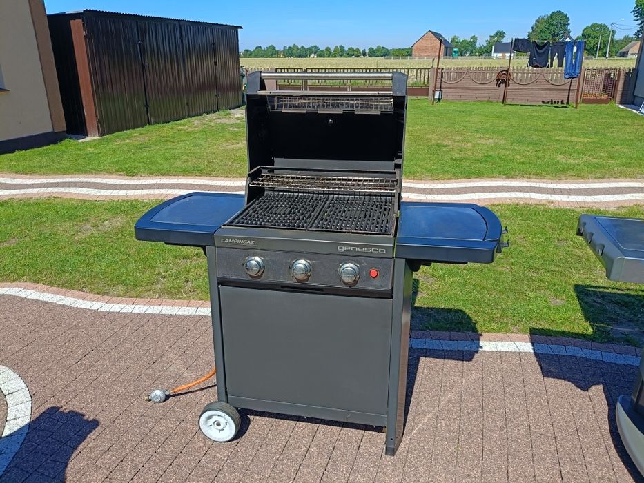 Grill gazowy żeliwo ładny campigaz