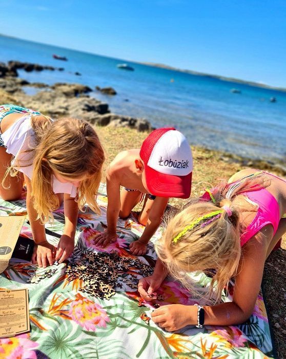 Puzzle Drewniane Lisek Z Ramką / 100 Puzzli