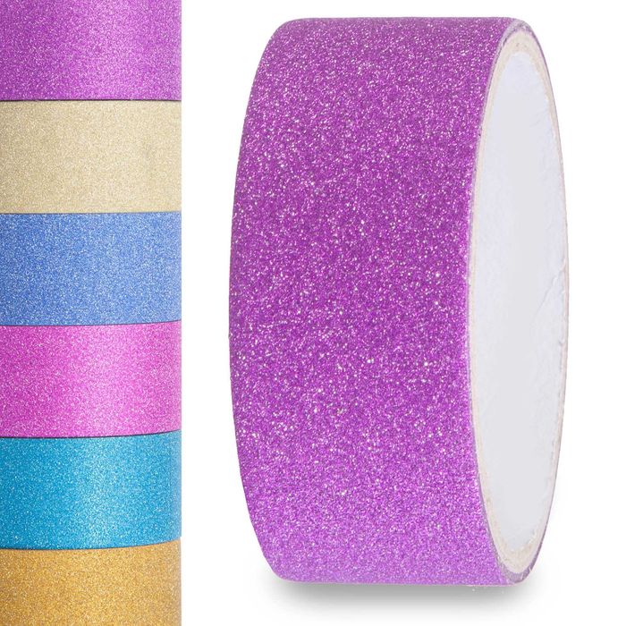 Скотч для обруча та булав художньої гімнаст з блискітками C-0434 1 шт