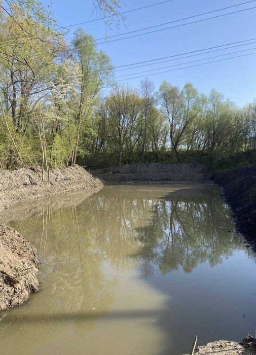 Копання копанок ставків озер ,поглиблення ,чистка від мулу