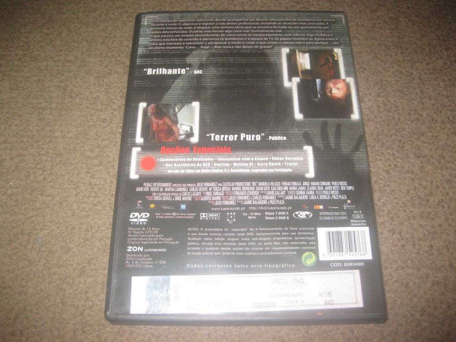 "[REC]" numa Edição Especial com 2 DVDs!