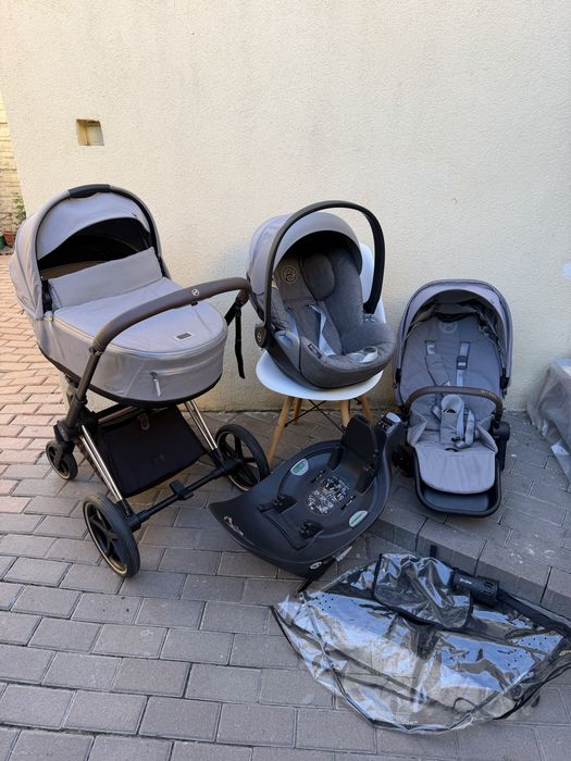 Cybex priam 4.0 5 в 1 на шасі Rosegold