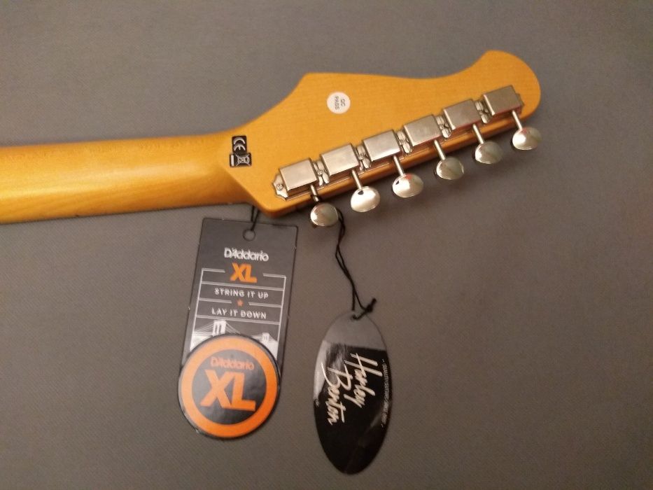 Gitara elektryczna Harley Benton ST-62 Shell Pink typ Stratocaster