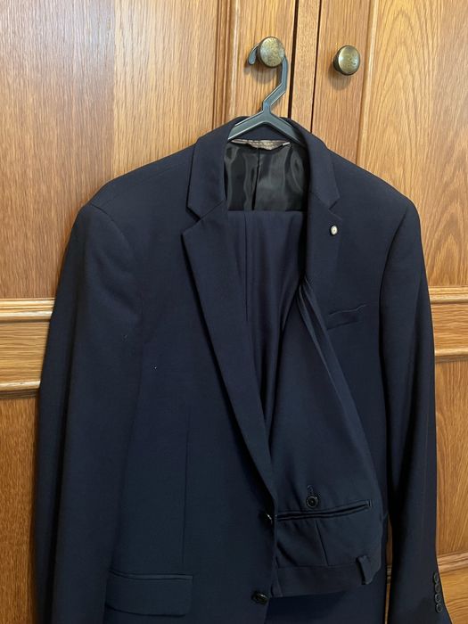 Conjunto fato casaco e calça homem Zara casamento