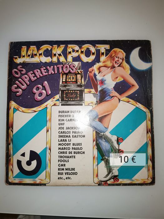 Variados discos de vinyl