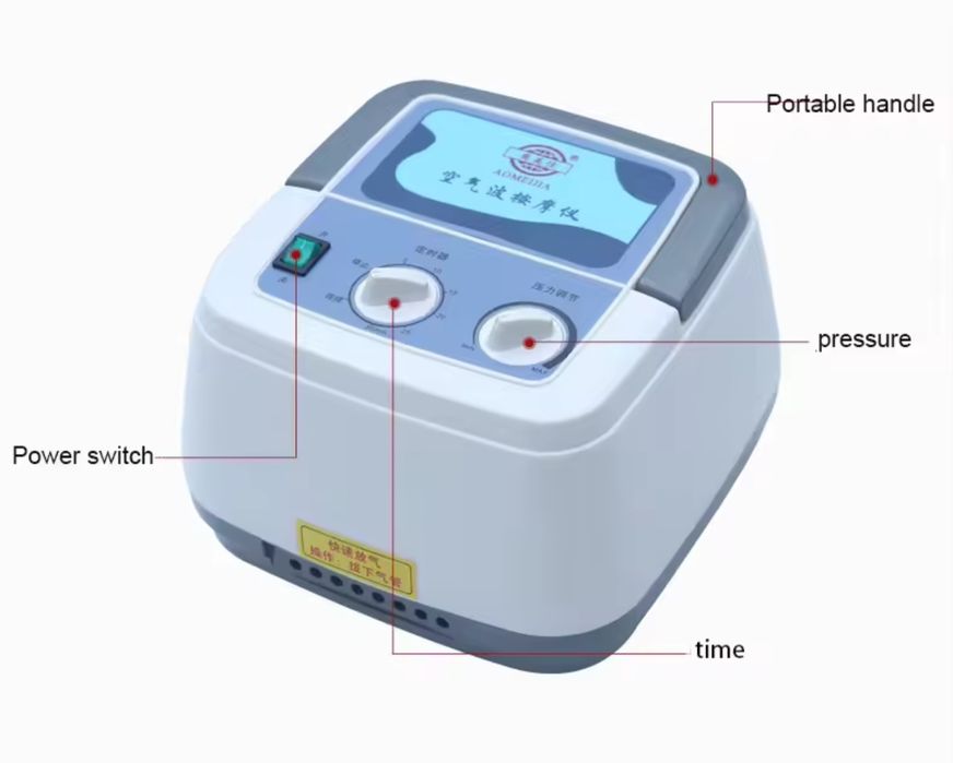 Компресійний масажер для ніг  Апарат для лімфодренажа і пресотерапії