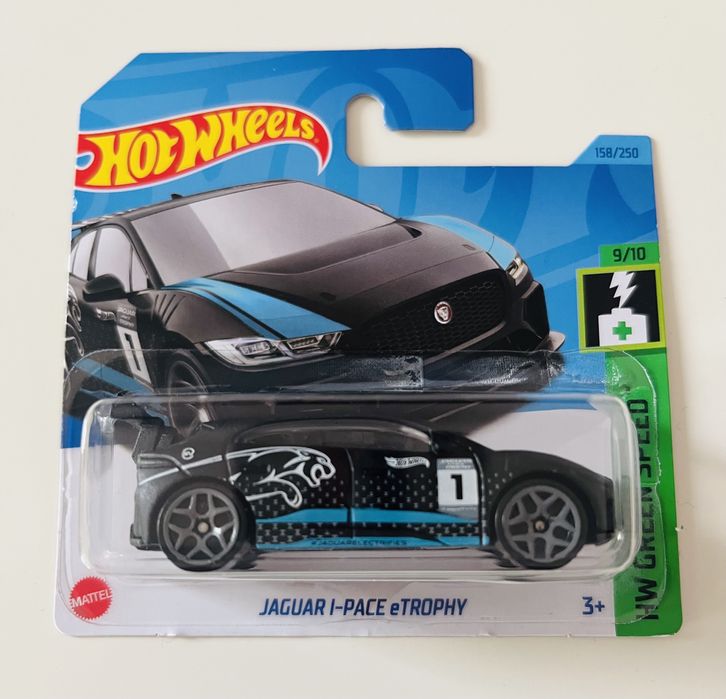 Hot Wheels Jaguar I-Pace eTrophy Green Speed