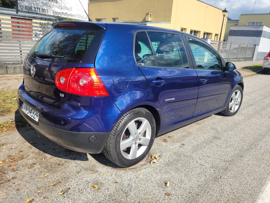 Volkswagen Golf V 2008 rok benzyna +lpg