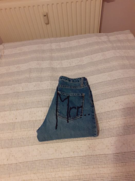 Spodnie jensy Bershka 34 wysoki stan