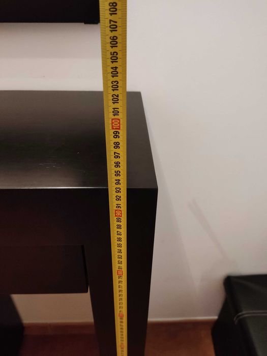 Móvel entrada Sapateira e espelho preto