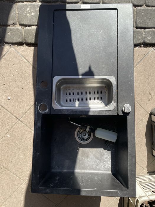 Zlewozmywak granitowy jednokomorowy z ociekaczem Franke