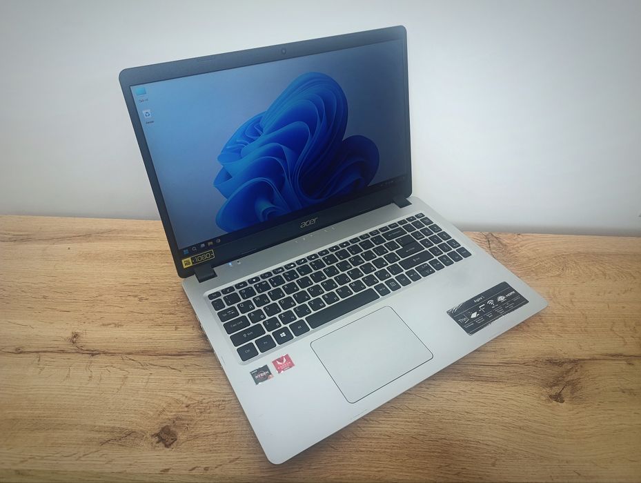 15'6 FHD ноутбук Acer Aspire/Ryzen 5 3500U/Vega 8 2GB/SSD 256/8GB DDR4