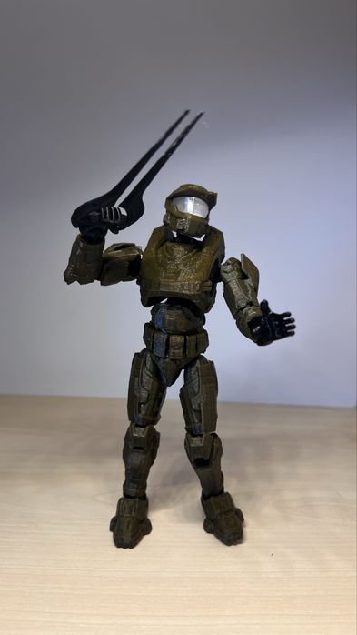 Подвижная фигурка Мастер Чиф (Halo / Мастер Чиф) 3D печать