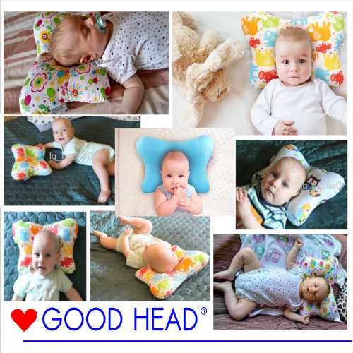 Poduszka ortopedyczna na płaską głowę Good Head Rozmiar M ok.1-9 mies.