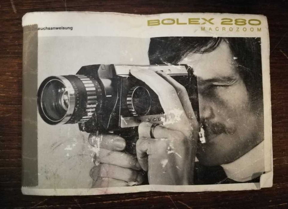 Bolex 280 Macrozoom Super 8 Komplet! Futerał+Instrukcja